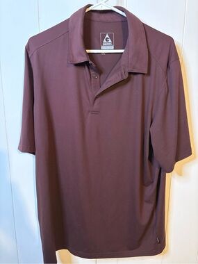 Gerry Weber Men's Polo Shirt in Deep Wine